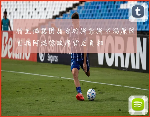 特里揭露图赫尔对斯彭斯不满原因直指阿诺德缺席背后真相